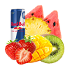 Strawberry kiwi & Sour mango pineapple & Red bull