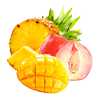 Pfirsich Mango Ananas